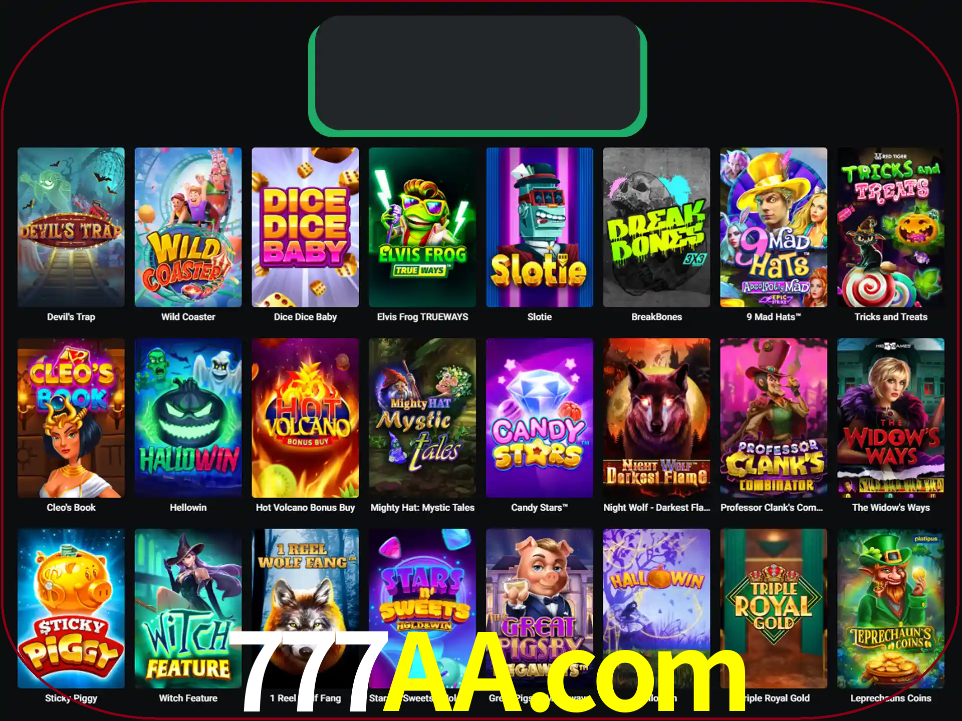 Procure por seus amados jogos de slot.